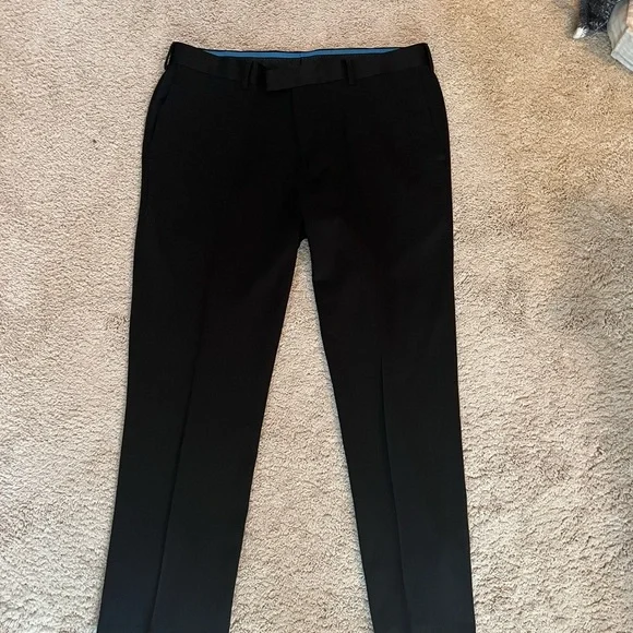 Axist Men's Black Dress Pants - Picture 1 of 5